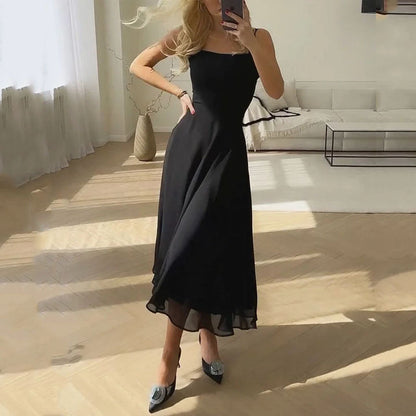 Prudence | Women Square Neck Wedding Guest Midi Dress