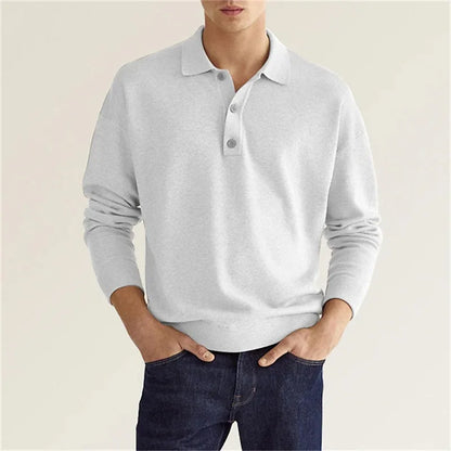 Quentin | Men Tailored Fit Ribbed Cuffs Polo Shirt