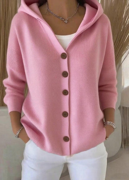 Amelia | Women's Casual Relaxed Fit Hooded Cardigan