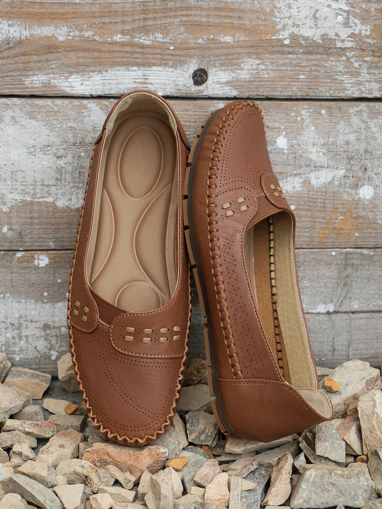 Grace | Women's Casual Flat Velcro Loafers