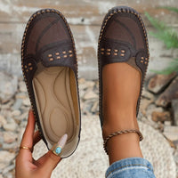 Grace | Women's Casual Flat Velcro Loafers