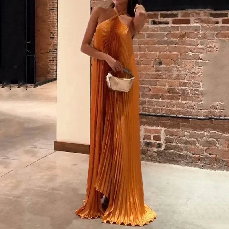 Cali | Women’s Halterneck Wedding Guest Dress