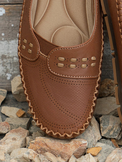 Grace | Women's Casual Flat Velcro Loafers