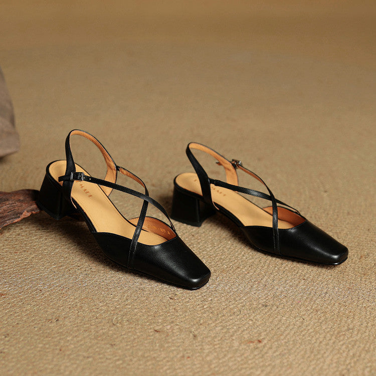 Camila | Women's Vintage Block Heel Sandals