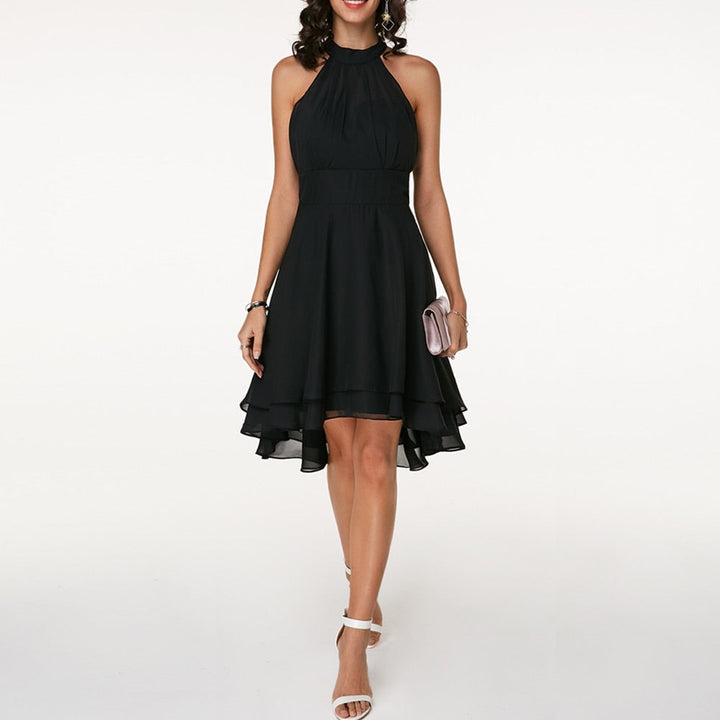 Lisbeth | Women’s Summer Neckholder Midi Dress