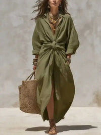 Uaine | Women's Casual Relaxed Fit Maxi Dress