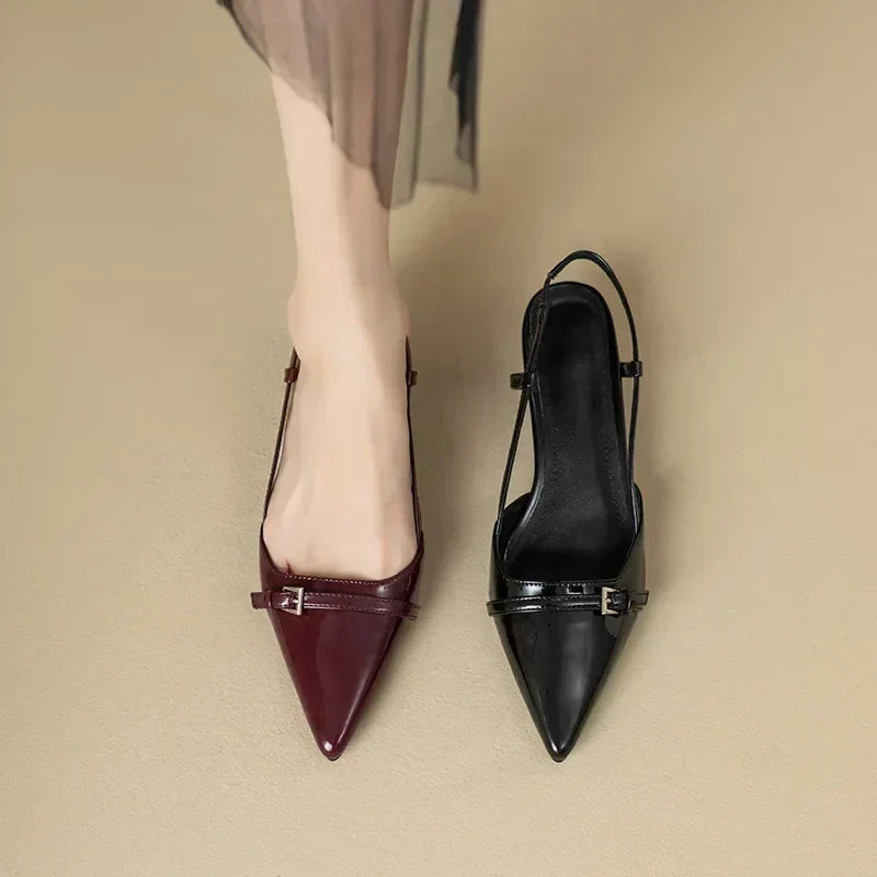Jasmine | Women's Summer Orthpedic Kitten Heels