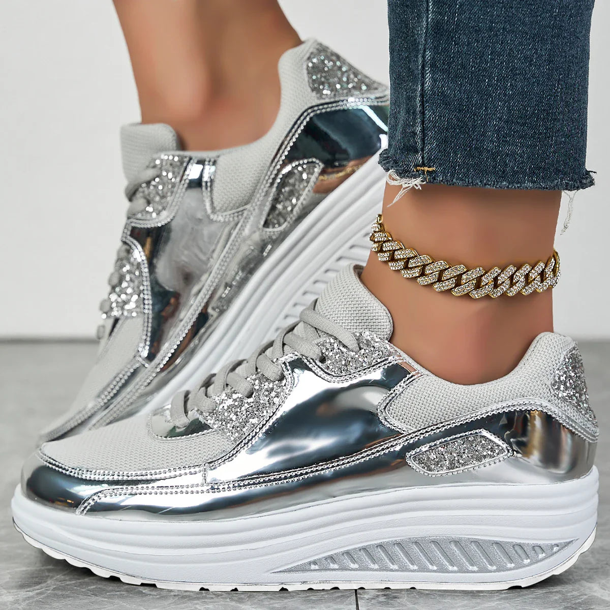 Sofia | Women Orthopedic Lace-Up Sneakers