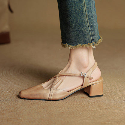 Camila | Women's Vintage Block Heel Sandals