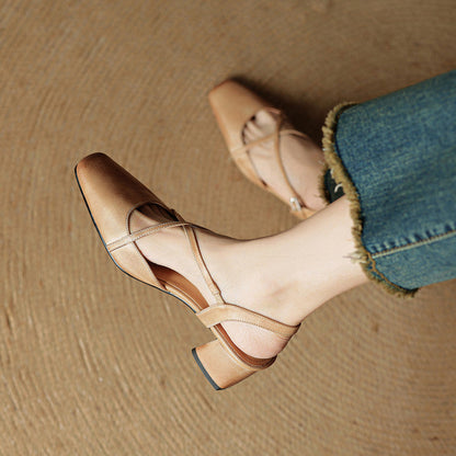 Camila | Women's Vintage Block Heel Sandals