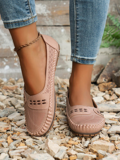 Grace | Women's Casual Flat Velcro Loafers