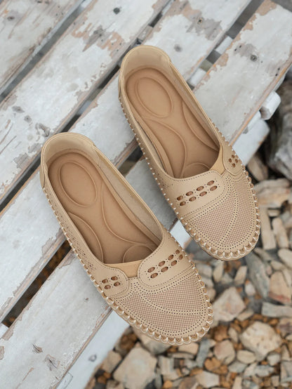 Grace | Women's Casual Flat Velcro Loafers
