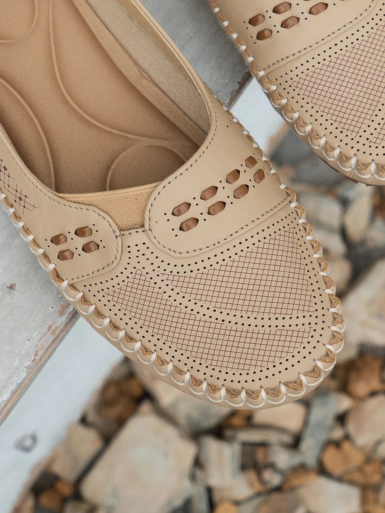Grace | Women's Casual Flat Velcro Loafers