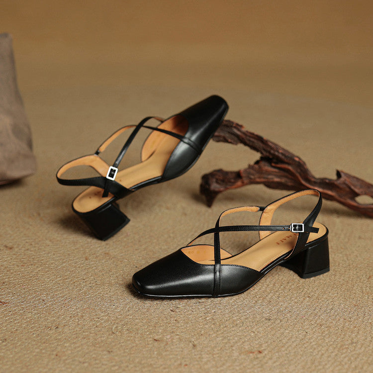 Camila | Women's Vintage Block Heel Sandals