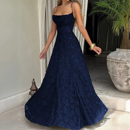 Melinda | Women's Formal Embroided Maxi Evening Dress