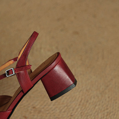 Camila | Women's Vintage Block Heel Sandals