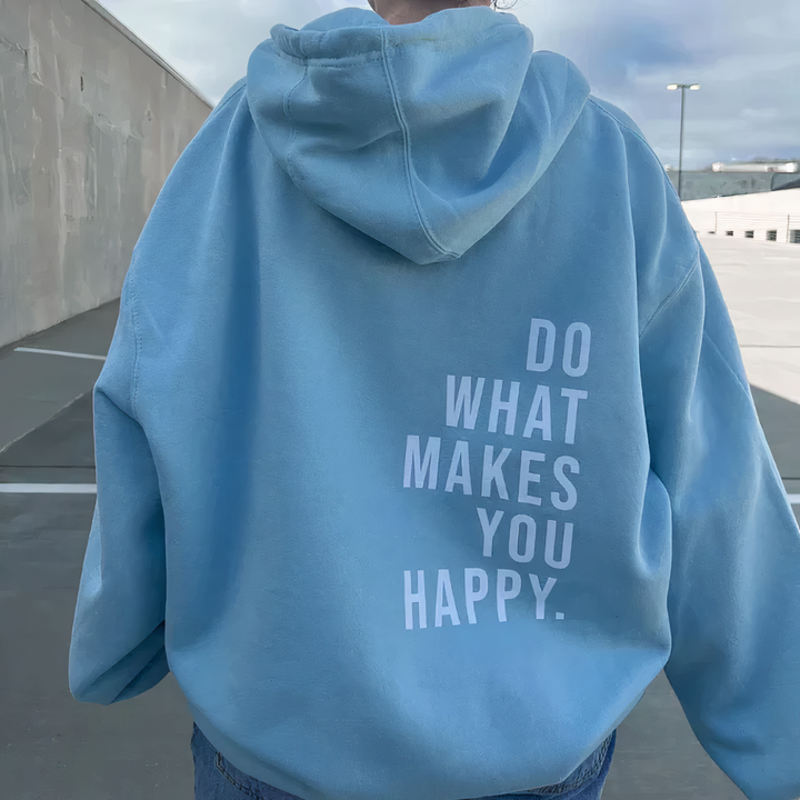 Valencia | Women’s Casual Oversized Text Hoodie
