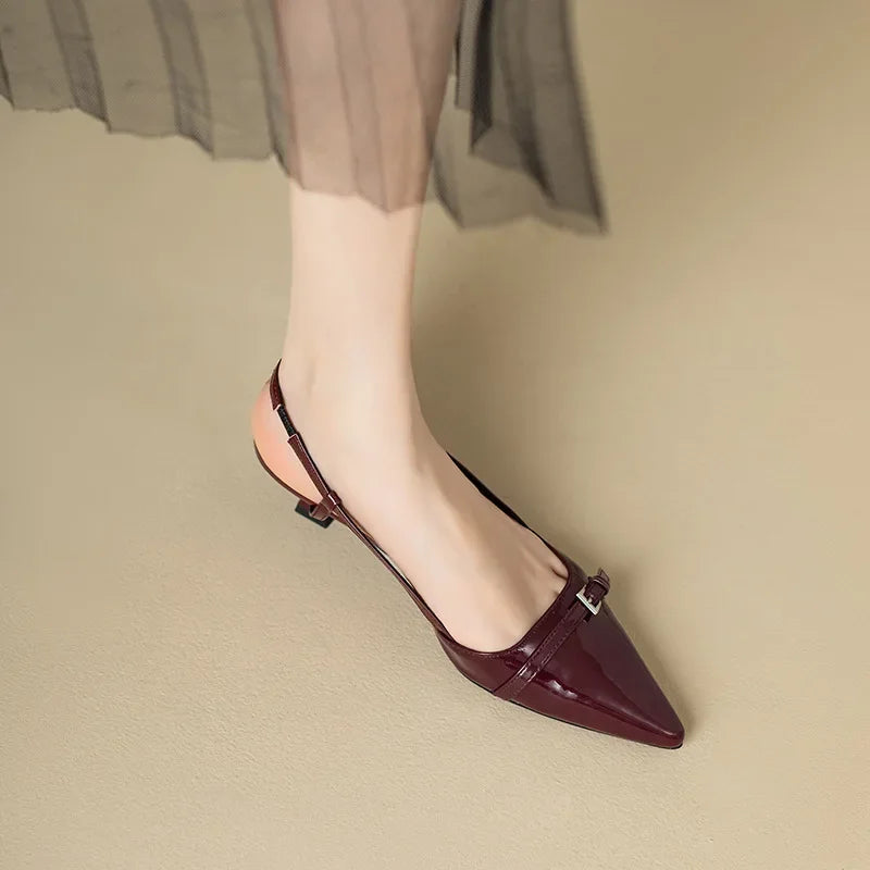 Jasmine | Women's Summer Orthpedic Kitten Heels