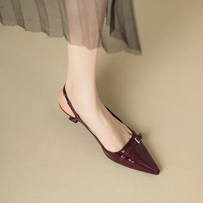 Jasmine | Women's Summer Orthpedic Kitten Heels