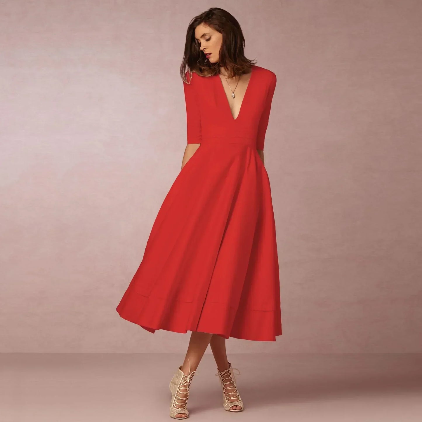 Orla | Women's Elegant A-line Evening Dress