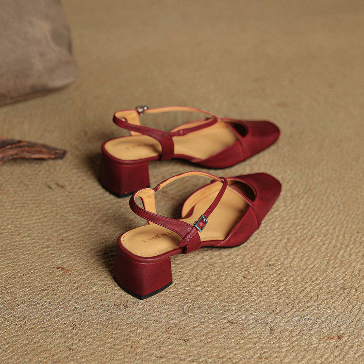 Camila | Women's Vintage Block Heel Sandals