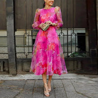Catriona | Women's Romantic Floral Midi Dress