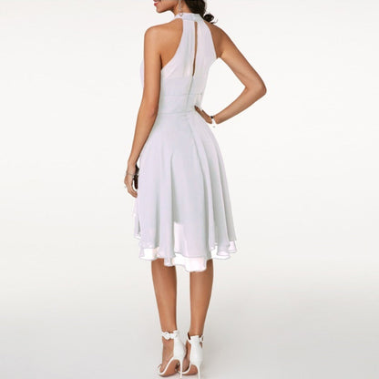 Lisbeth | Women’s Summer Neckholder Midi Dress