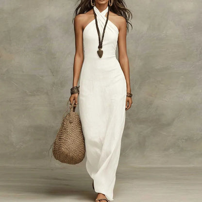 Nadja | Women's Summer Boho Neckholder Dress
