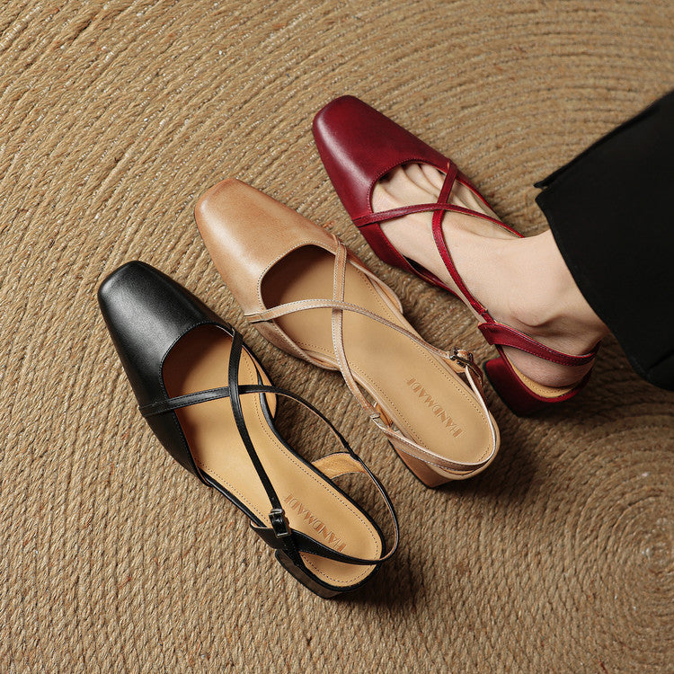 Rose | Women's Closed-Toe Block Heels