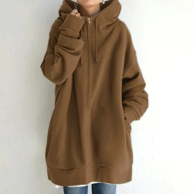 Winslow | Women’s Casual Oversized Hoodie with Full Zipper