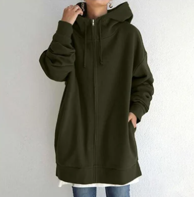 Winslow | Women’s Casual Oversized Hoodie with Full Zipper