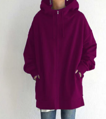Winslow | Women’s Casual Oversized Hoodie with Full Zipper
