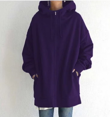Winslow | Women’s Casual Oversized Hoodie with Full Zipper