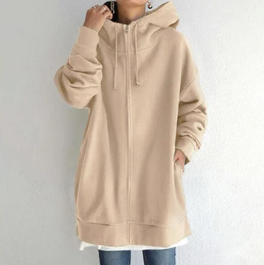 Winslow | Women’s Casual Oversized Hoodie with Full Zipper