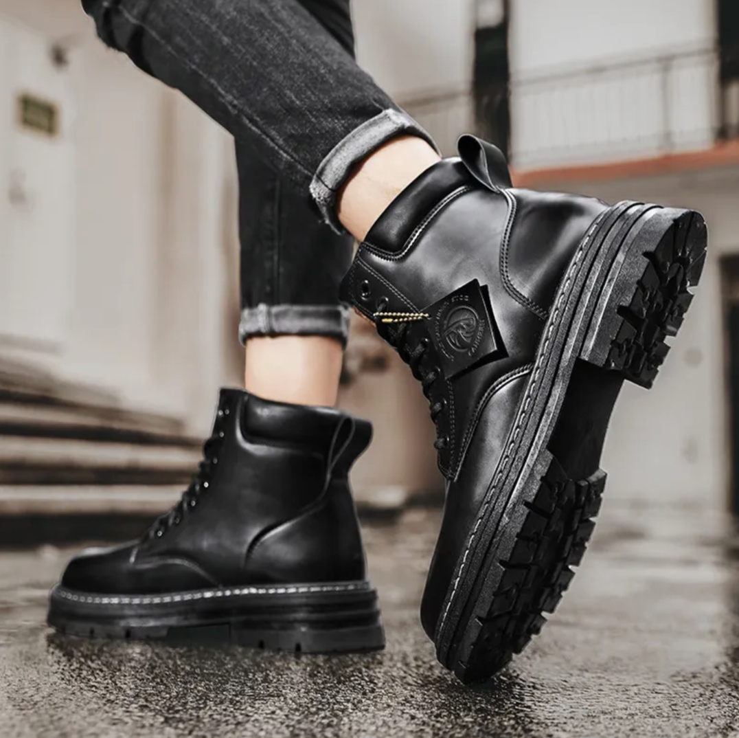 Ethan | Men's Orthopedic High Walking Shoes