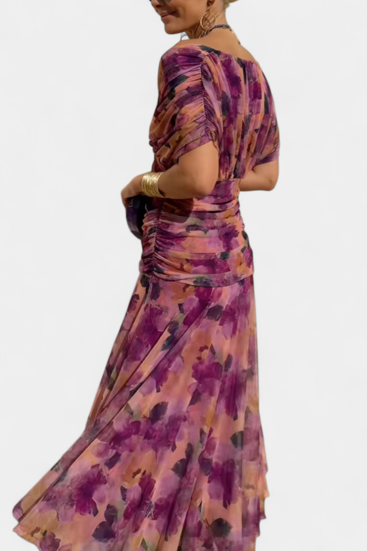 Elizabeth | Women's Evening Off-Shoulder Maxi Dress