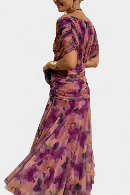 Elizabeth | Women's Evening Off-Shoulder Maxi Dress