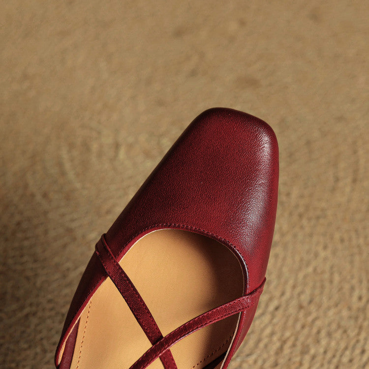 Rose | Women's Closed-Toe Block Heels