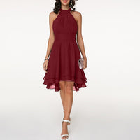 Lisbeth | Women’s Summer Neckholder Midi Dress