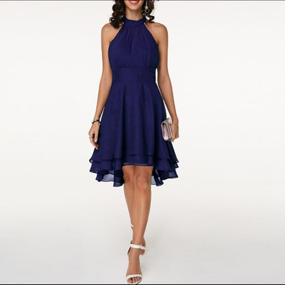 Lisbeth | Women’s Summer Neckholder Midi Dress