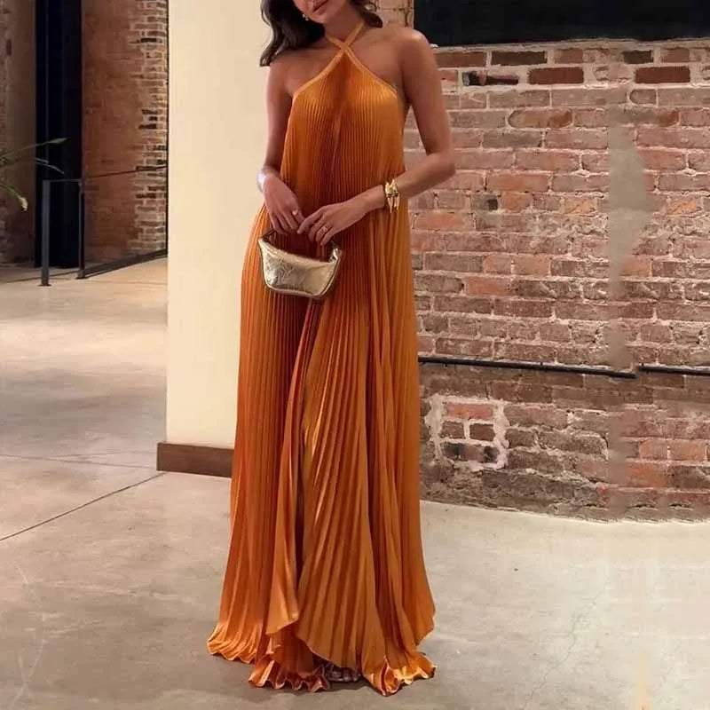 Cali | Women’s Halterneck Wedding Guest Dress