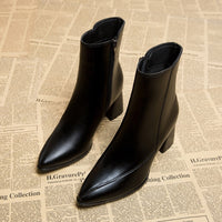 Katie | Women's Classic Zip-Up Ankle Boots