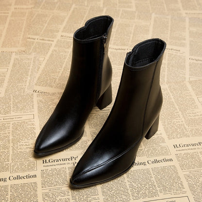 Katie | Women's Classic Zip-Up Ankle Boots