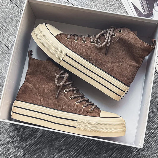 Sam | Modern Platform High Top Sneakers
