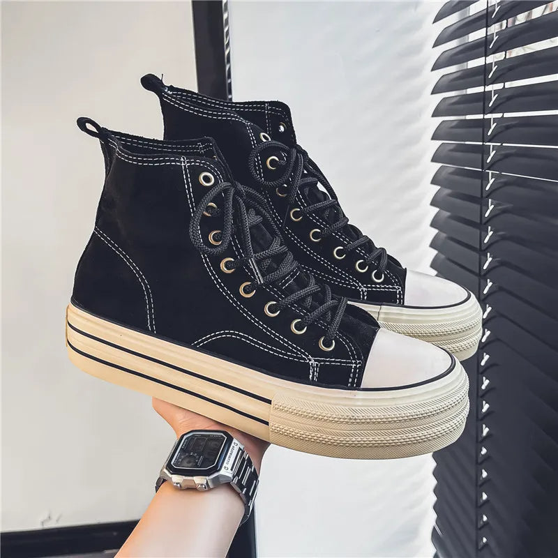 Sam | Modern Platform High Top Sneakers