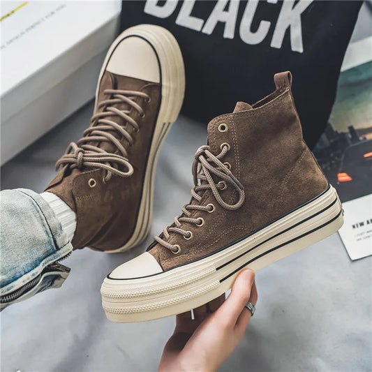 Sam | Modern Platform High Top Sneakers