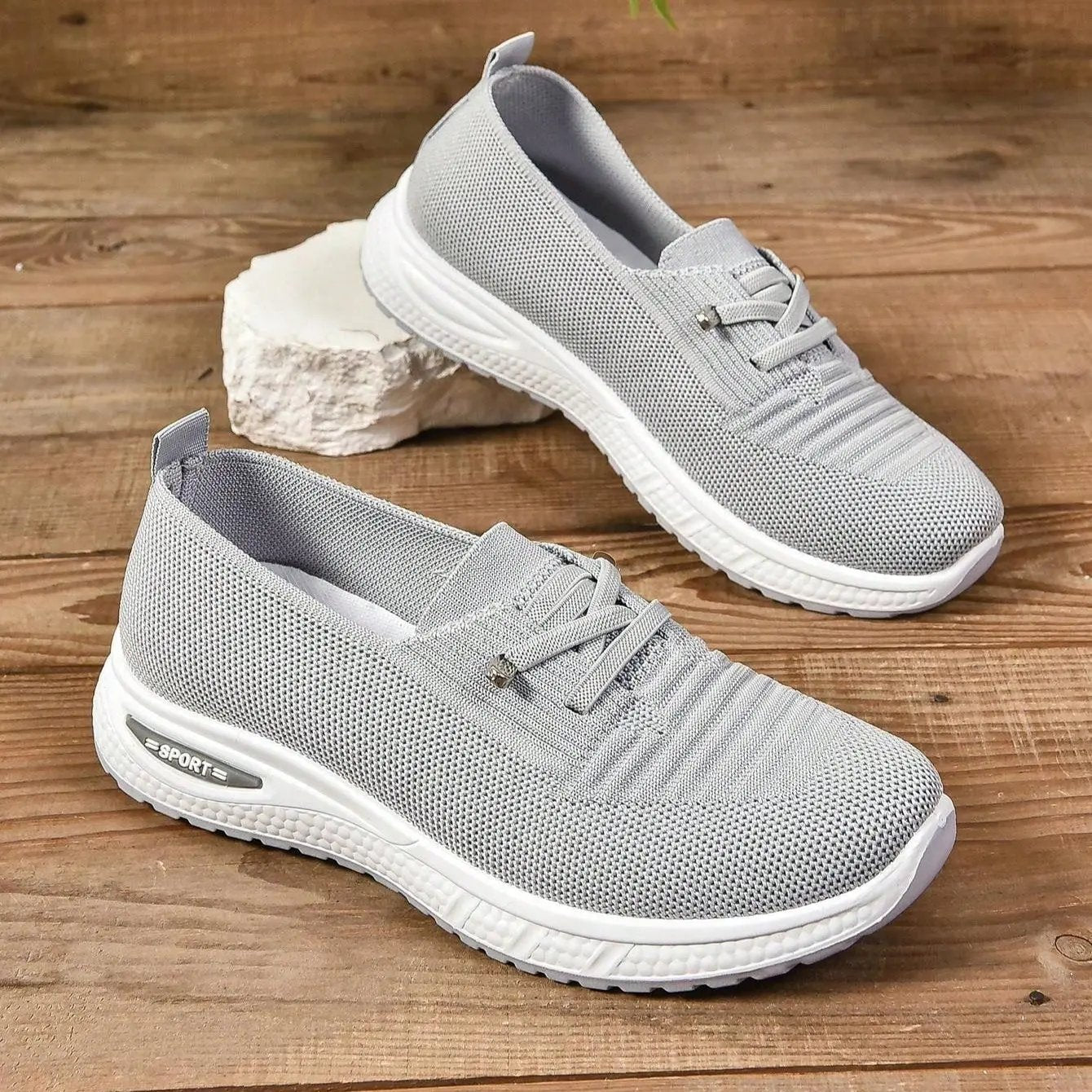 Daphne | Women Casual Lace-Up Slip-On Shoes