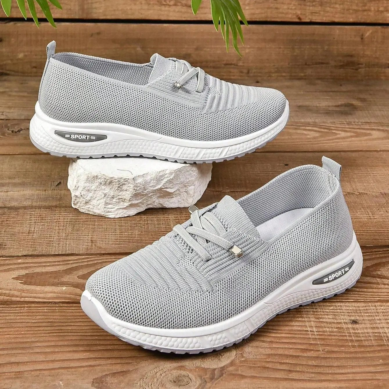 Daphne | Women Casual Lace-Up Slip-On Shoes