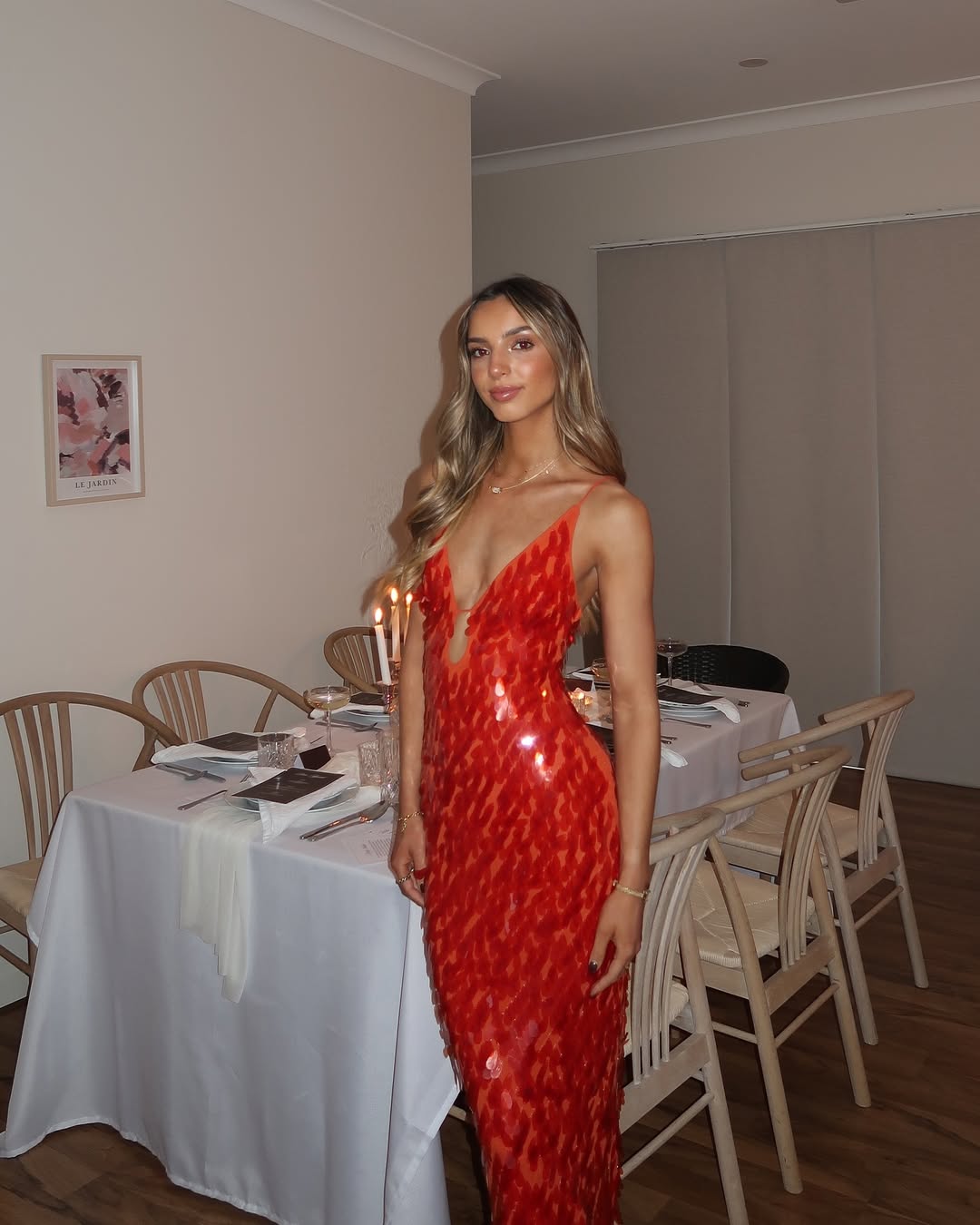Tinley | Women’s Elegant Sequin Maxi Dress