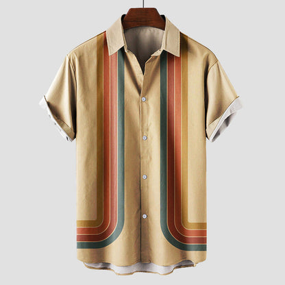 Colm | Men's Retro Summer Short Sleeve Shirt